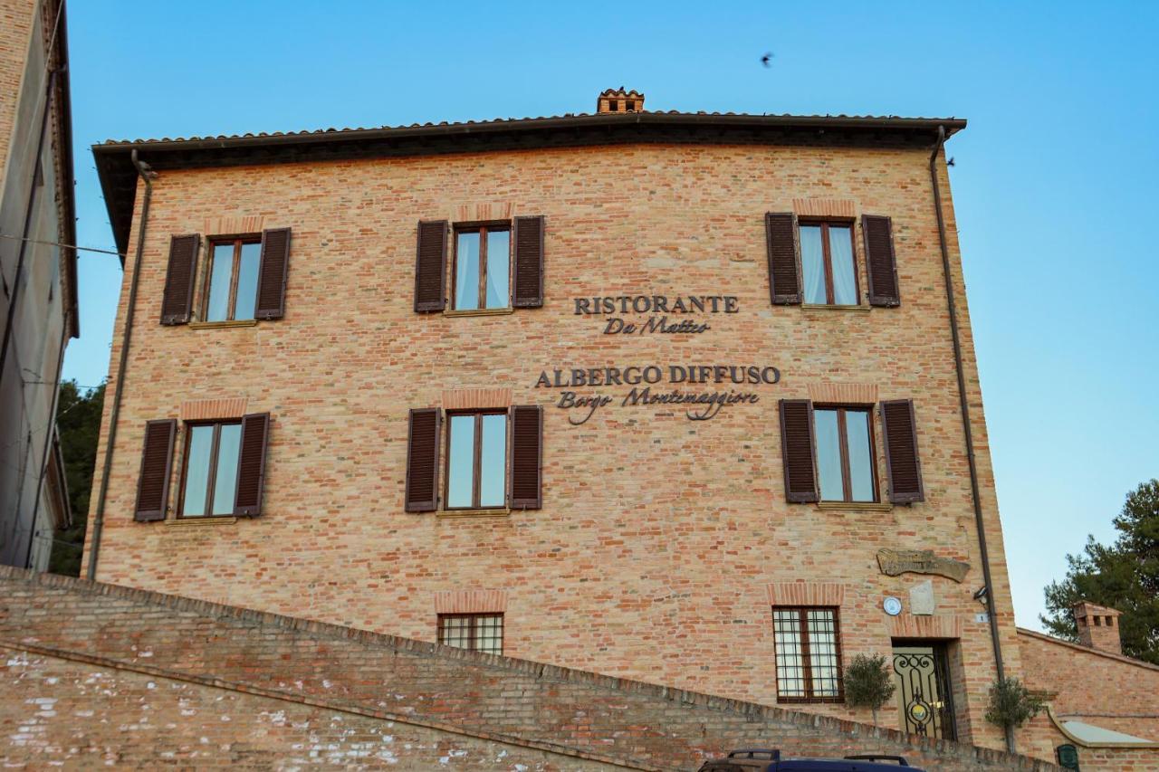 Albergo Diffuso Borgo Montemaggiore Montemaggiore al Metauro المظهر الخارجي الصورة