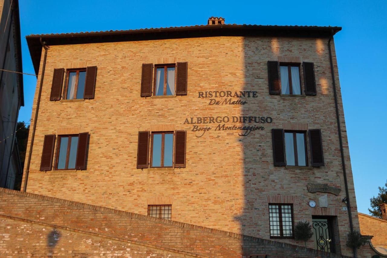 Albergo Diffuso Borgo Montemaggiore Montemaggiore al Metauro المظهر الخارجي الصورة